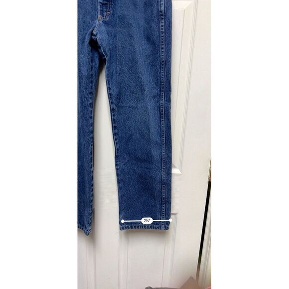 Rustler Jeans Mens 31x30 (30w) Blue Denim Straight Cut Workwear Medium‎ Wash DEU - Picture 5 of 7